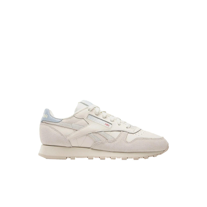 Reebok Classic Leather Chalk/Vintage Chalk/Feel Good Blue  CLASSIC-LTR-CHLK Women's