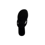 DKNY Clemmie Thong Flip Flop Black  CLEMMIE-BLK Women's