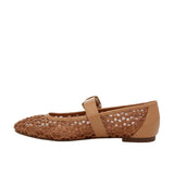 Crown Vintage Nalahni Mary Jane Flat Brown  CV-NALAHNI-BRN Women's