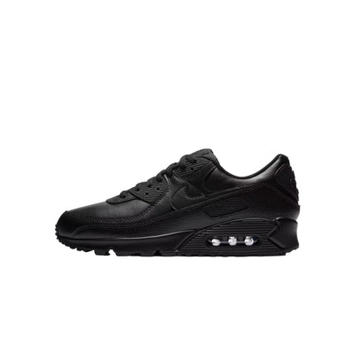 Nike Air Max 90 Leather Black / Black - Black  CZ5594-001 Men's