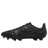 Nike Tiempo Legend 9 Club FG/MG Black / Black - Summit White  DA1176-001 Men's