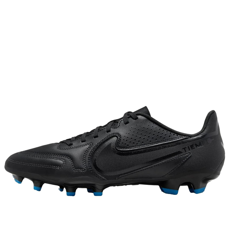 Nike Tiempo Legend 9 Club FG/MG Black / Black - Summit White  DA1176-001 Men's