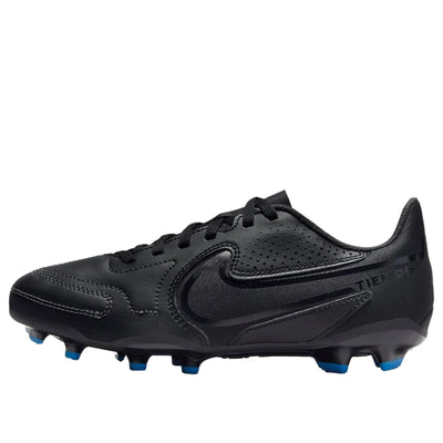 Nike Tiempo Legend 9 Club Jr FG/MG Black / Black - Summit White - Photo Blue  DA1331-001 Pre-School