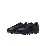 Nike Tiempo Legend 9 Club Jr FG/MG Black / Black - Summit White - Photo Blue  DA1331-001 Pre-School