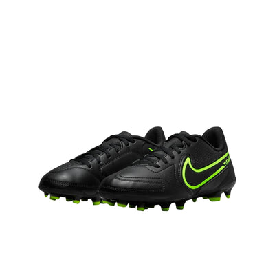 Nike Tiempo Legend 9 Club Jr FG/MG Black / Volt  DA1331-070 Pre-School