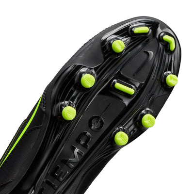 Nike Tiempo Legend 9 Club Jr FG/MG Black / Volt  DA1331-070 Pre-School