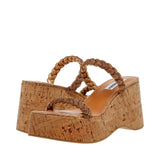 Steve Madden Danya Wedge Sandal Bronze  DANY02S1-567 Women's