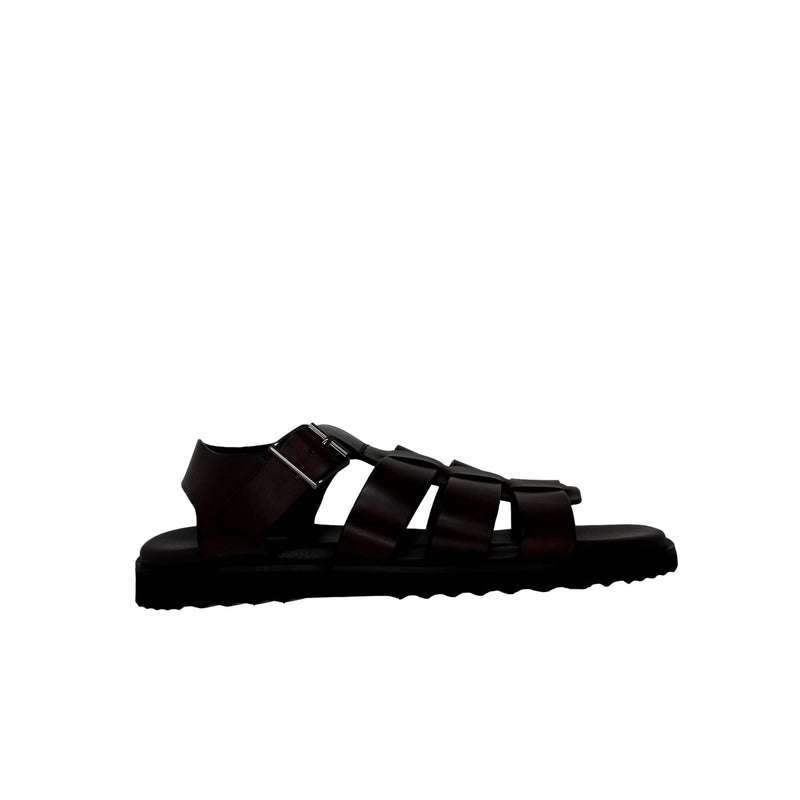 Aldo Darby Leather Sandal Dark Brown  DARBY-201 Men's
