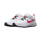 Nike Revolution 6 NN PSV White/Gridiron/Laser Orange/Sea Coral  DD1095-101 Pre-School