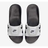 Nike Air Max 1 Slide White/Black-Light Neutral Grey  DH0295-102 Men's