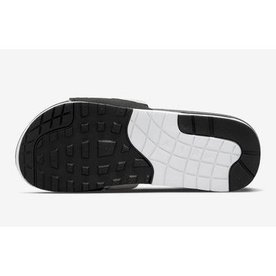 Nike Air Max 1 Slide White/Black-Light Neutral Grey  DH0295-102 Men's