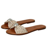 Steve Madden Dipsy Slide Sandal Metal Multi  DIPS02S1 Women's