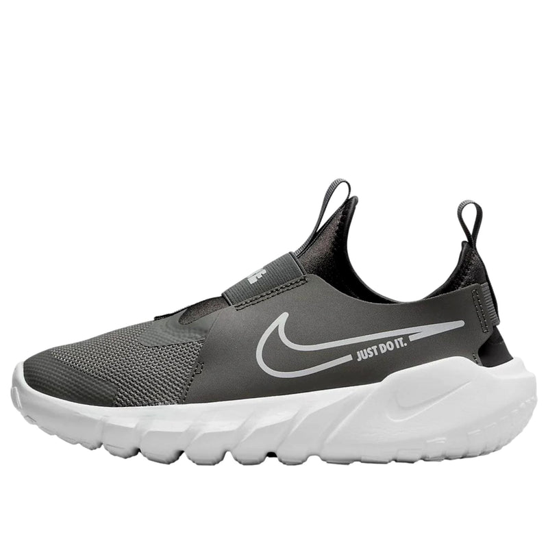 Nike Flex Runner 2 Flat Pewter / White - Medium Ash  DJ6038-003 Grade-School
