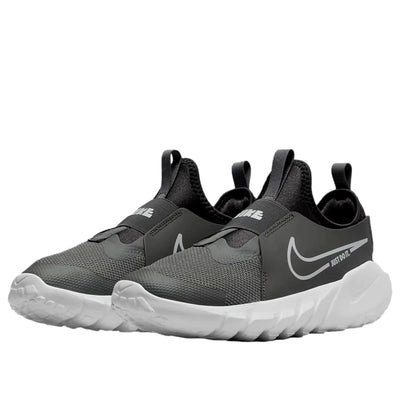 Nike Flex Runner 2 Flat Pewter / White - Medium Ash  DJ6038-003 Grade-School