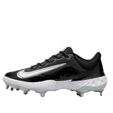 Nike Alpha Huarache Elite 4 Low Black / White - Blue Tint  DJ6521-001 Men's