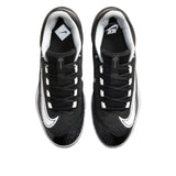 Nike Alpha Huarache Elite 4 Low Black / White - Dark Smoke Grey  DJ6521-011 Men's