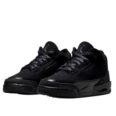 Nike Air Jordan III 3 Black / Dark Charcoal - White  DM0967-001 Grade-School
