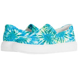 J-Slides Dusty Blue / Green Multi Fabric  DUSTY-984 Women's