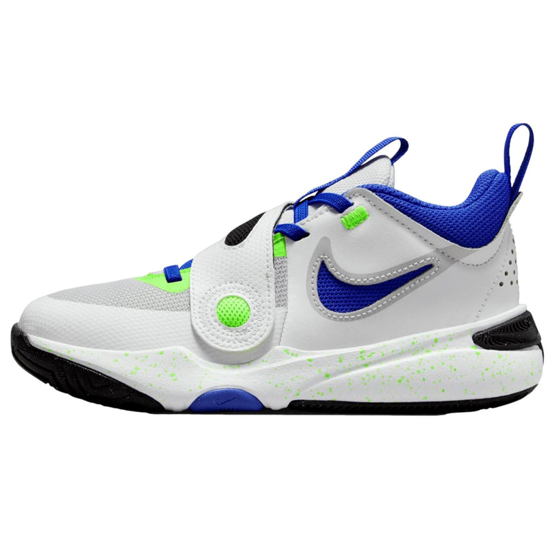 Nike Team Hustle D 11 Summit White / Racer Blue  DV8994-101 Pre-School