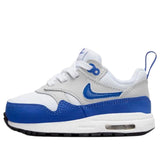 Nike Air Max 1 Easyon White/Game Royal-Neutral Gray  DZ3309-104 Toddler