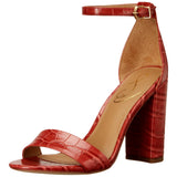 Sam Edelman Yaro Ankle Strap Sandal Heel Rose Stucco  E851159673 Women's