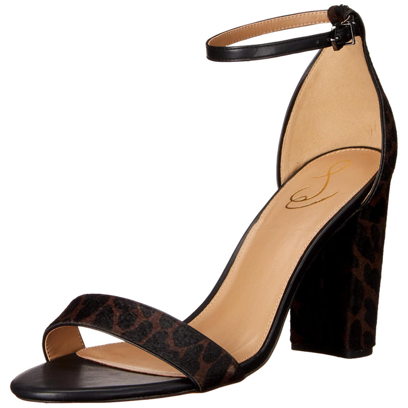 Sam Edelman Yaro Ankle Strap Sandal Brown / Multi  E851167965 Women's