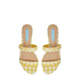 Draper James Chambray Braided Ellie Sandals Yellow  ELLIE-YEL Women's