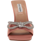 Steve Madden Embellish Heeled Sandal Blush Satin  EMBE03S1-PNK Women's