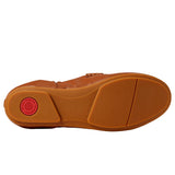 FitFlop Allegro Leather Penny Loafers Light Tan  EN1-592 Women's
