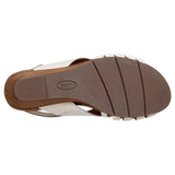Earth HARTIE Wedge Sandals White  ETHARTIE Women's
