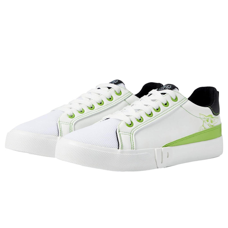 Ground Up Grogu Court Sneaker White  ETSW7061ZP-100 Men's