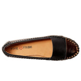 Five Tribe Fabulous Copper Black Croc Leather  FABULOUS-COPBLK Women's
