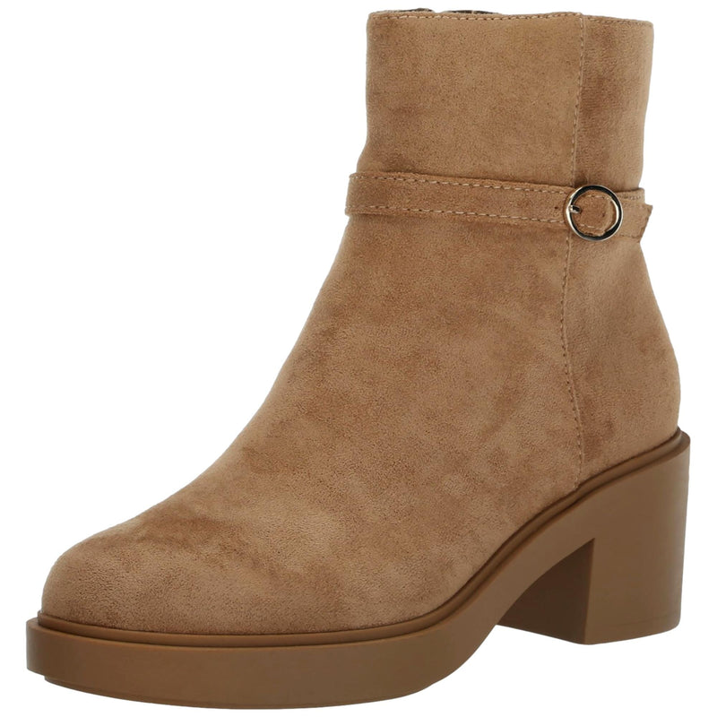 Anne Klein Fenix Ankle Boot Dark Natural  FENI01F9-251 Women's