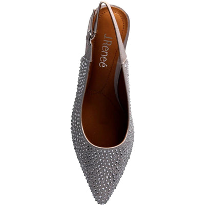 J. Renee Ferryanne Steel Grey Satin  FERRYA-SASTG-040 Women's