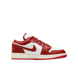 Nike Air Jordan 1 Low SE White / Dune Red - Lobster - Sail  FJ3465-160 Grade-School