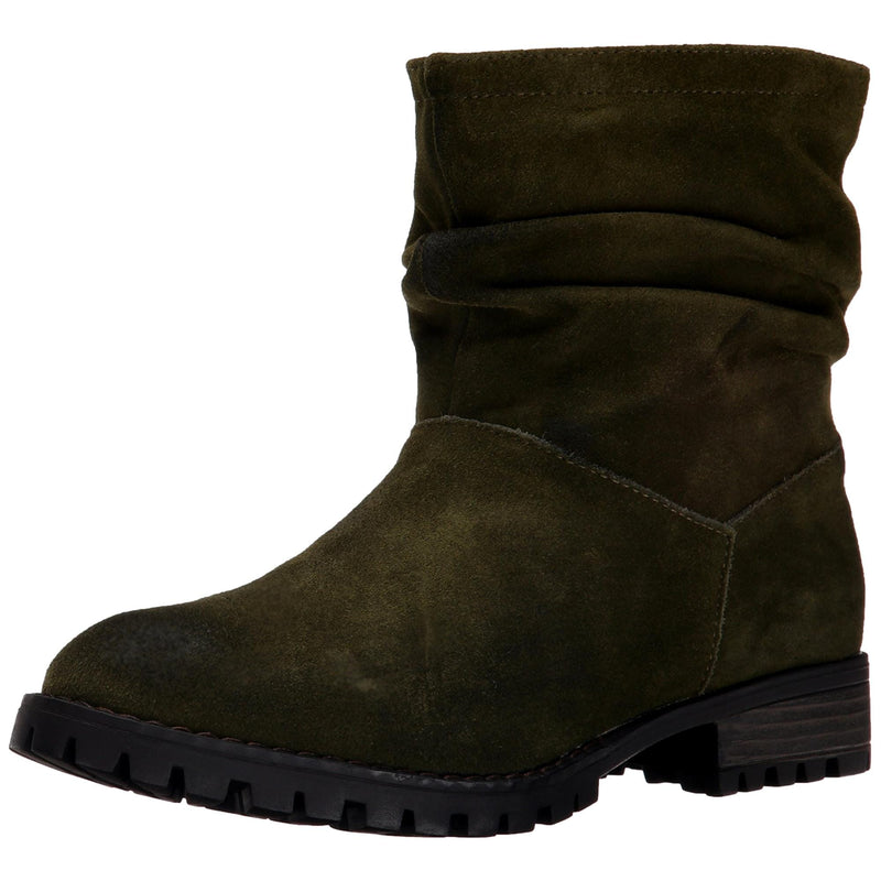 Chinese Laundry Flip Slouch Bootie Olive Burnished  FLIP-OLV Women's