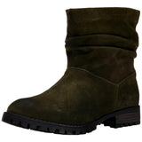 Chinese Laundry Flip Slouch Bootie Olive Burnished  FLIP-OLV Women's