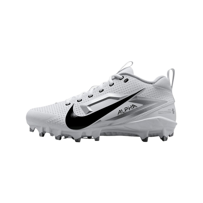 Nike Alpha Menace 4 Varsity White/Metallic Silver/Photon Dust/Black  FN0027-100 Men's