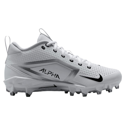 Nike Alpha Menace 4 Varsity White/Metallic Silver/Photon Dust/Black  FN0027-100 Men's