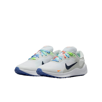 Nike Revolution 7 Next Nature SE White / Midnight Navy  FN4991-100 Grade-School