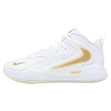 Nike Zoom Hyperset 2 White / White - Metallic Gold  FQ7070-104 Men's