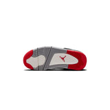 Nike Air Jordan 4 Retro Black / Fire Red - Cement Grey  FQ8213-006 Grade-School