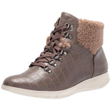 Aerosoles Frankie Ankle Boot Grey Croco  FRANKIE-072 Women's