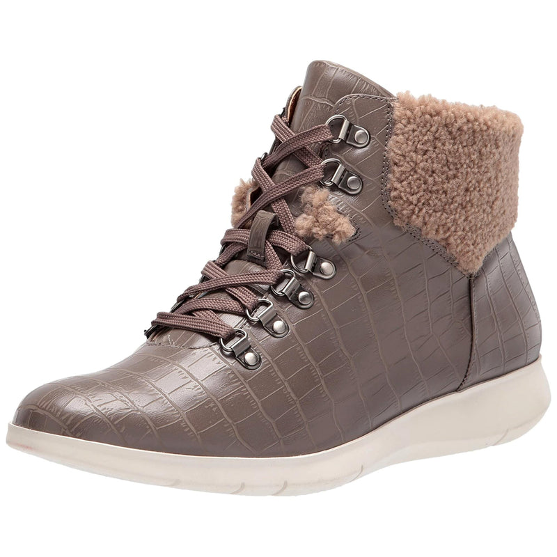 Aerosoles Frankie Ankle Boot Grey Croco  FRANKIE-072 Women's