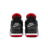 Nike Air Jordan 4 Retro Black/Fire Red-Cement Grey  FV5029-006 Men's