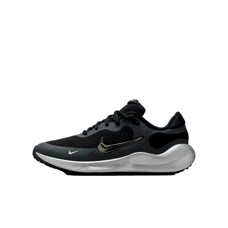 Nike Revolution 7 SE Black / Metallic Silver  FZ4805-001 Grade-School