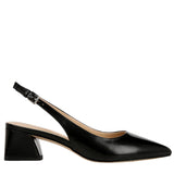 Franco Sarto Racer Slingback Black  G9011L1001 Women's