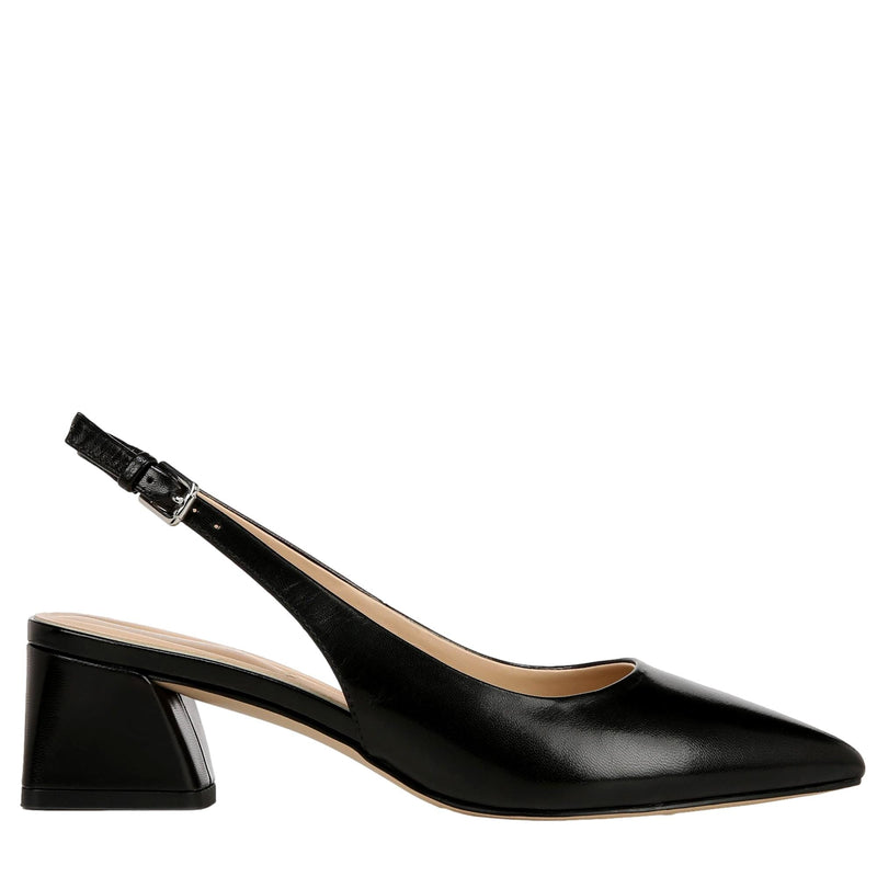 Franco Sarto Racer Slingback Black  G9011L1001 Women's