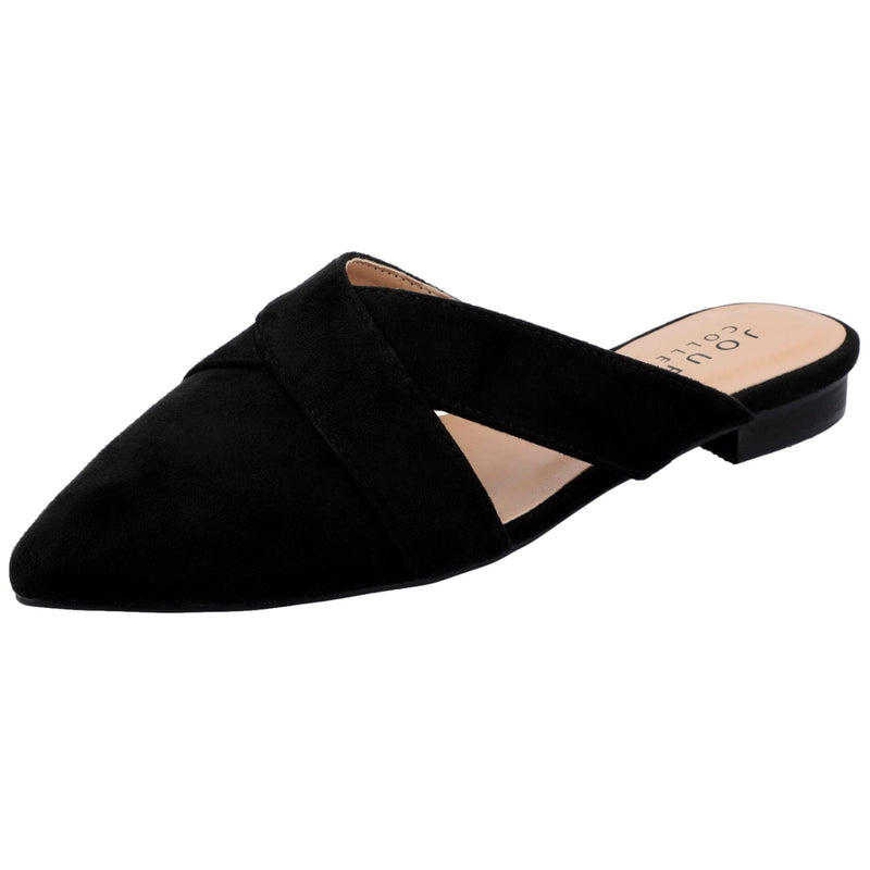 Journee Collection Giada Mule Black  GIADA-BLK Women's
