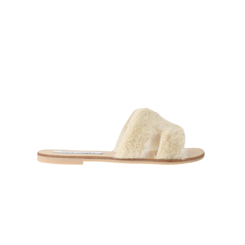Steve Madden Greece - F Slippers Natural  GREE01S1 Women's